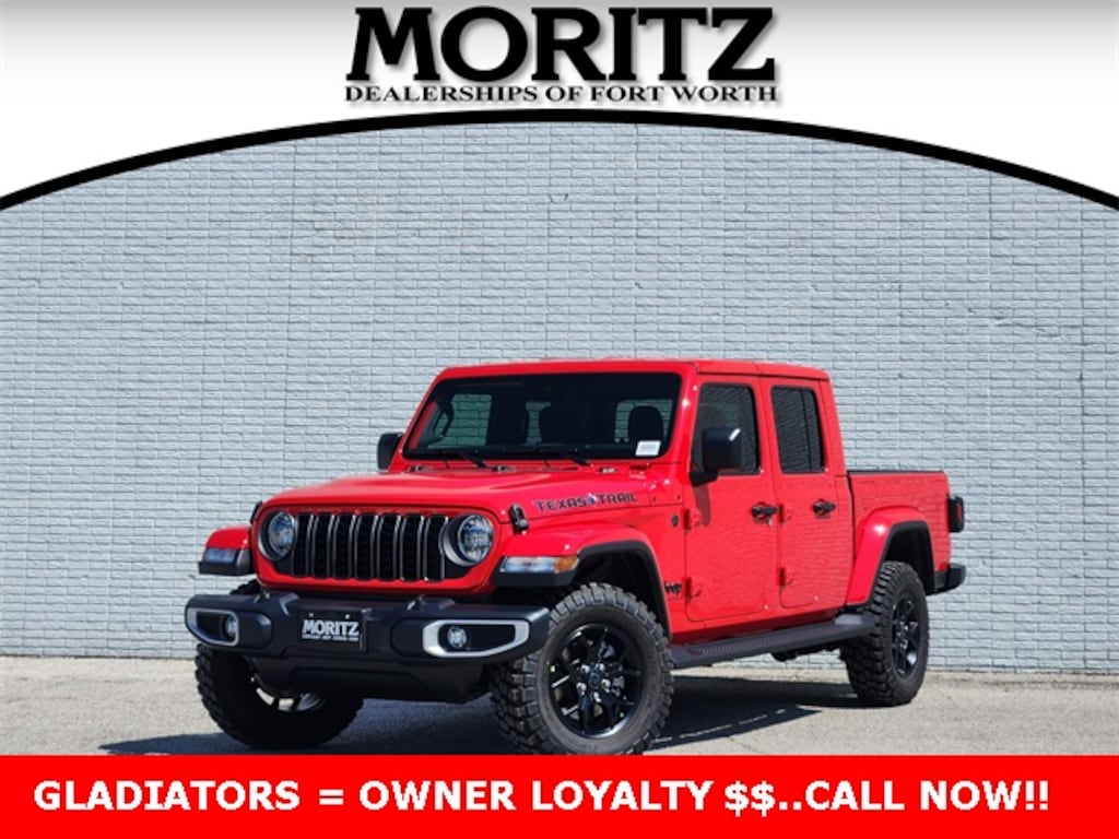 New 2025 Jeep Gladiator TEXAS TRAIL 4X4 Pickup