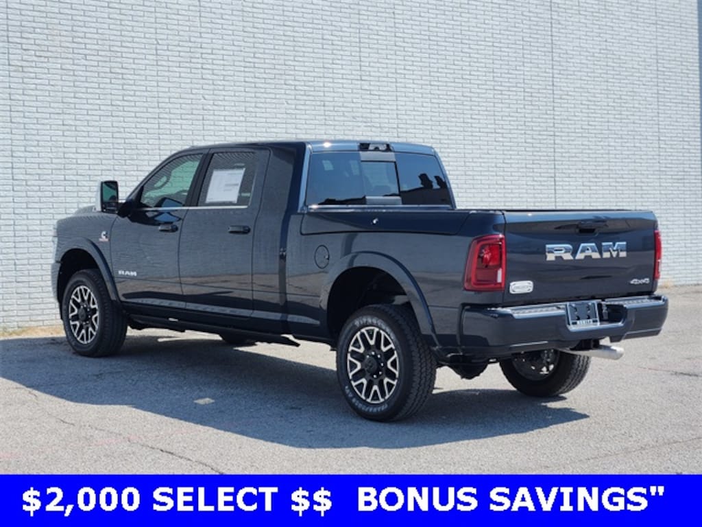 New 2026 Ram 2500 LIMITED LONGHORN MEGA CAB 4X4 6'4 BOX Pickup