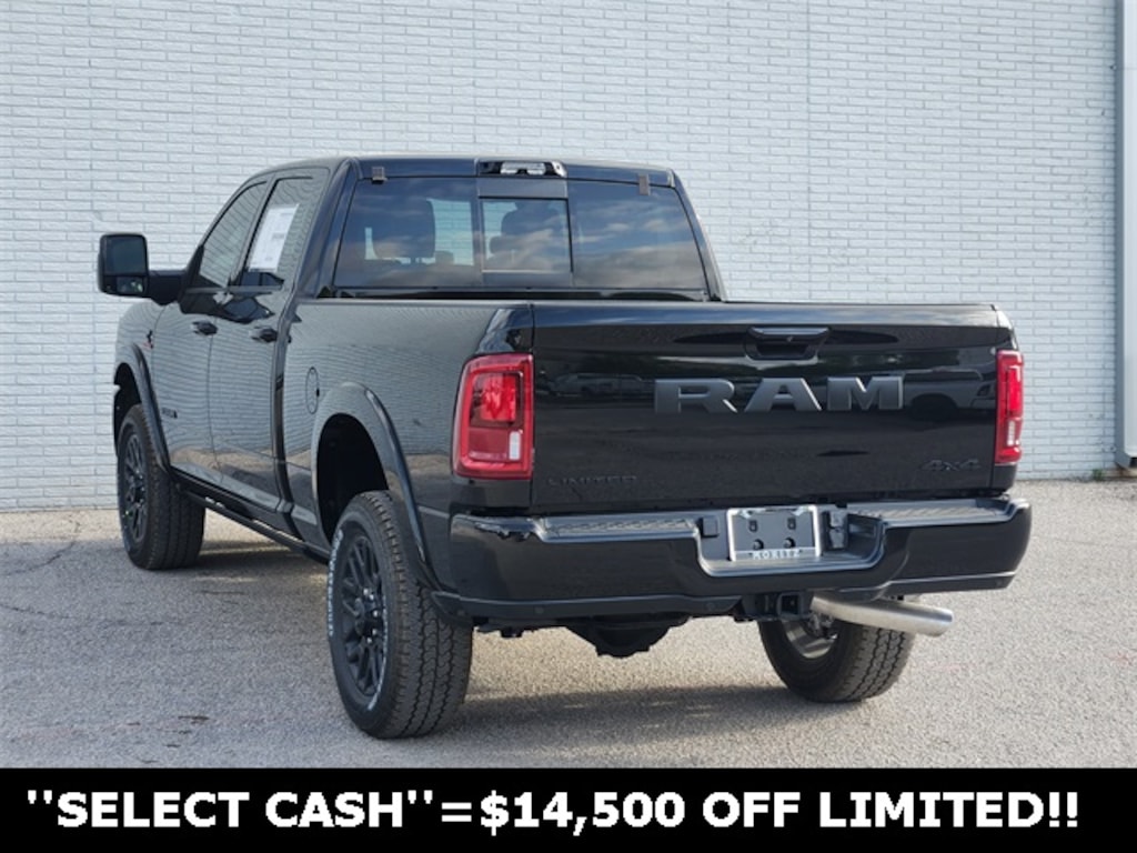 New 2025 Ram 2500 LIMITED CREW CAB 4X4 6'4 BOX Pickup