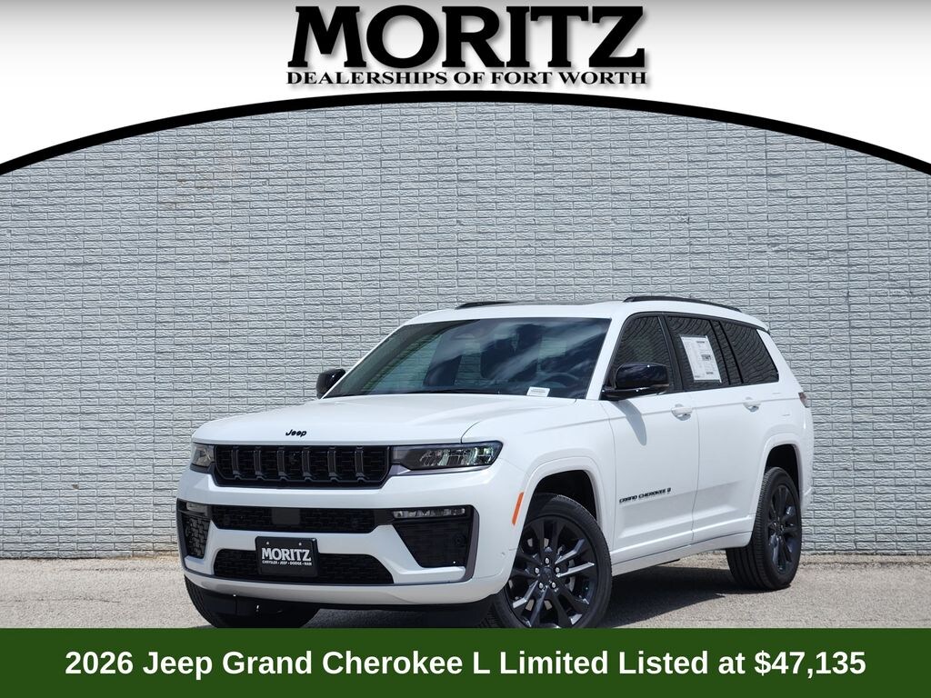 New 2026 Jeep Grand Cherokee L LIMITED RESERVE 4X4 Sport Utility