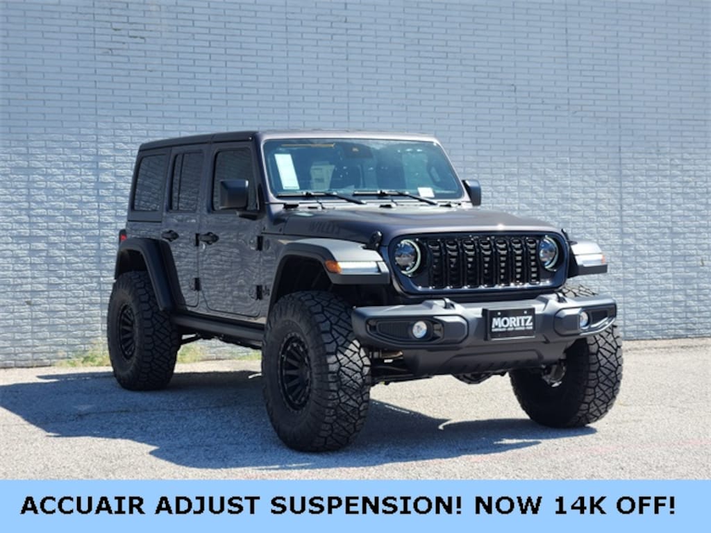 New 2025 Jeep Wrangler 4-DOOR WILLYS Sport Utility