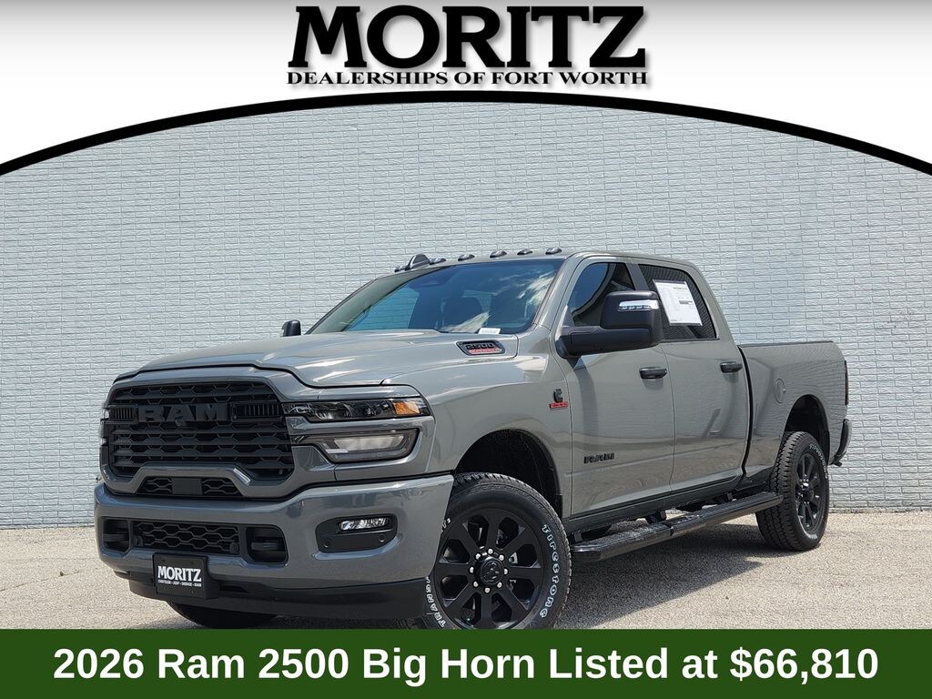 New 2026 Ram 2500 LONE STAR CREW CAB 4X4 6'4 BOX Pickup