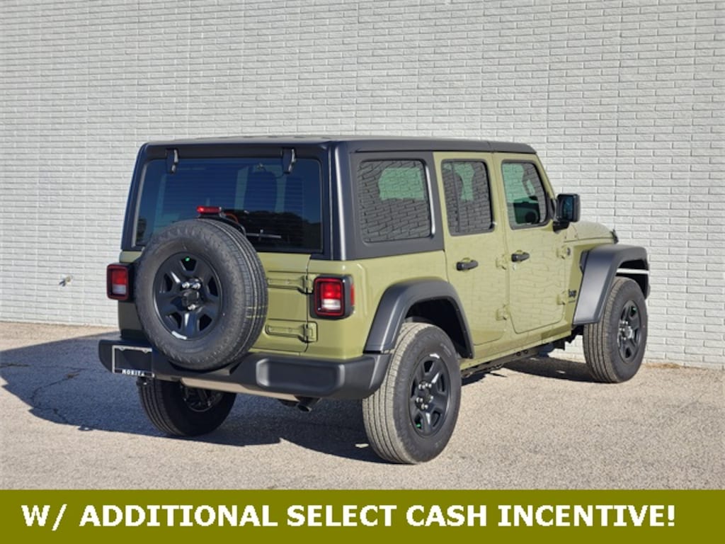 New 2026 Jeep Wrangler 4-DOOR SPORT Sport Utility