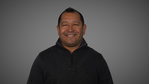 Staff member Sergio Salgado from 64acfcea6765