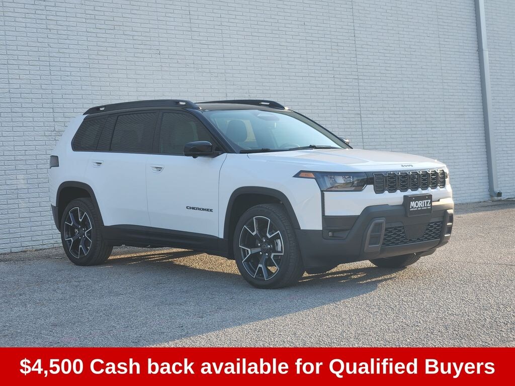 New 2026 Jeep Cherokee OVERLAND 4X4 Sport Utility