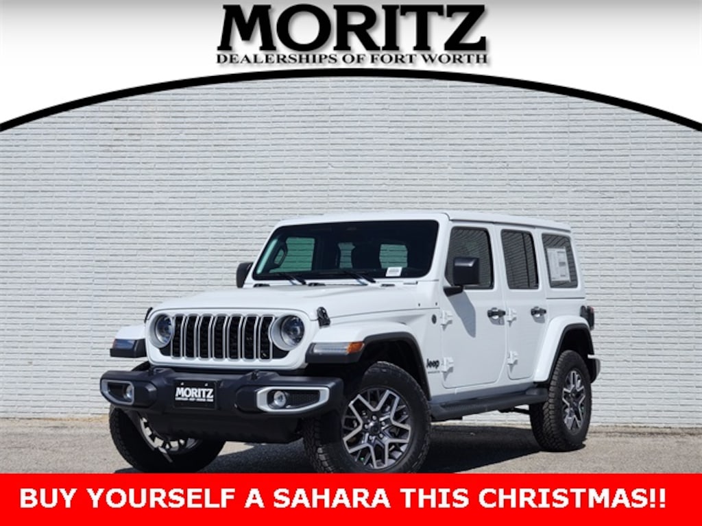 New 2025 Jeep Wrangler 4-DOOR SAHARA Sport Utility
