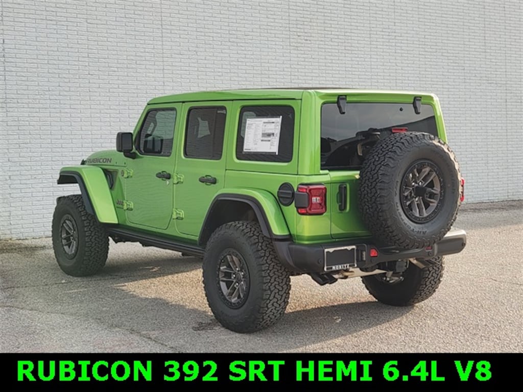 New 2025 Jeep Wrangler 4-DOOR RUBICON 392 Sport Utility