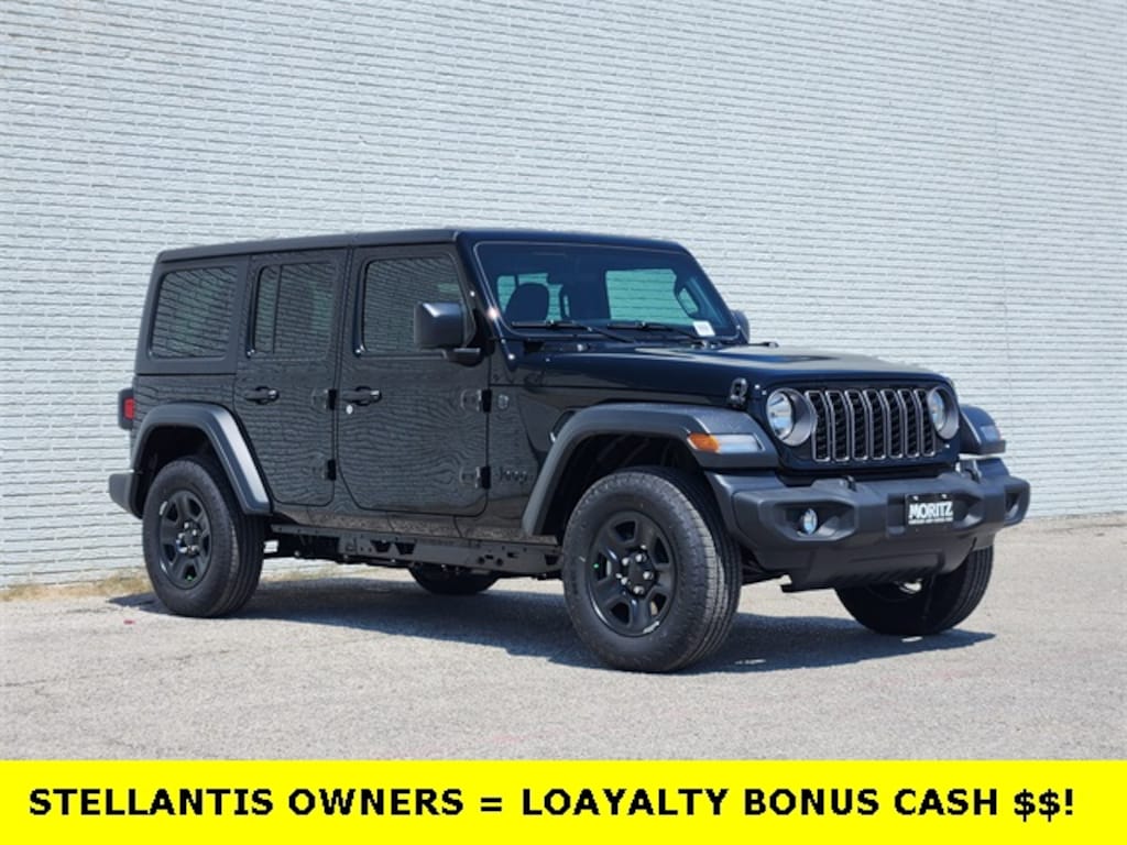New 2025 Jeep Wrangler 4-DOOR SPORT Sport Utility