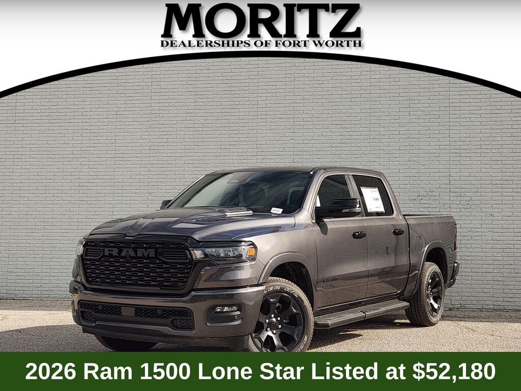 New 2026 Ram 1500 LONE STAR CREW CAB 4X4 5'7 BOX Pickup