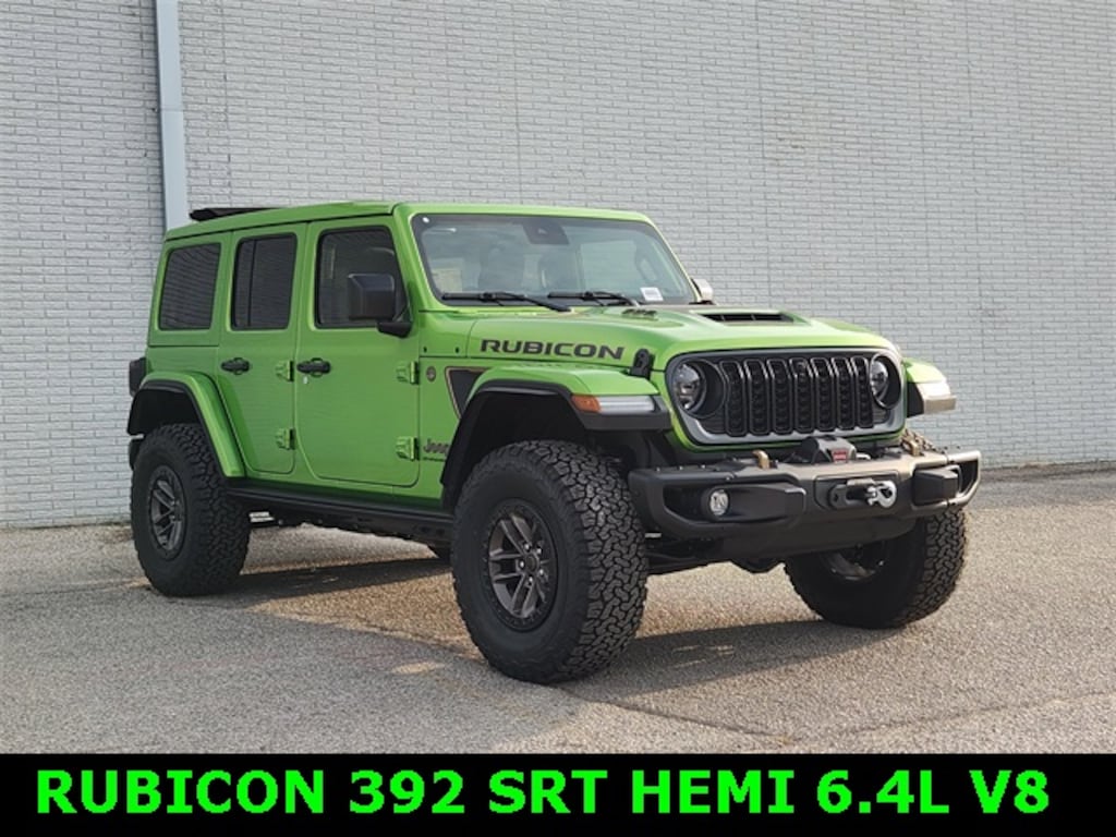 New 2025 Jeep Wrangler 4-DOOR RUBICON 392 Sport Utility