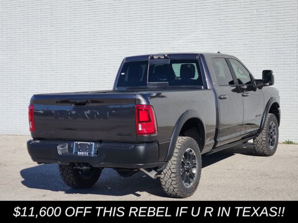 New 2026 Ram 2500 REBEL CREW CAB 4X4 6'4 BOX Pickup