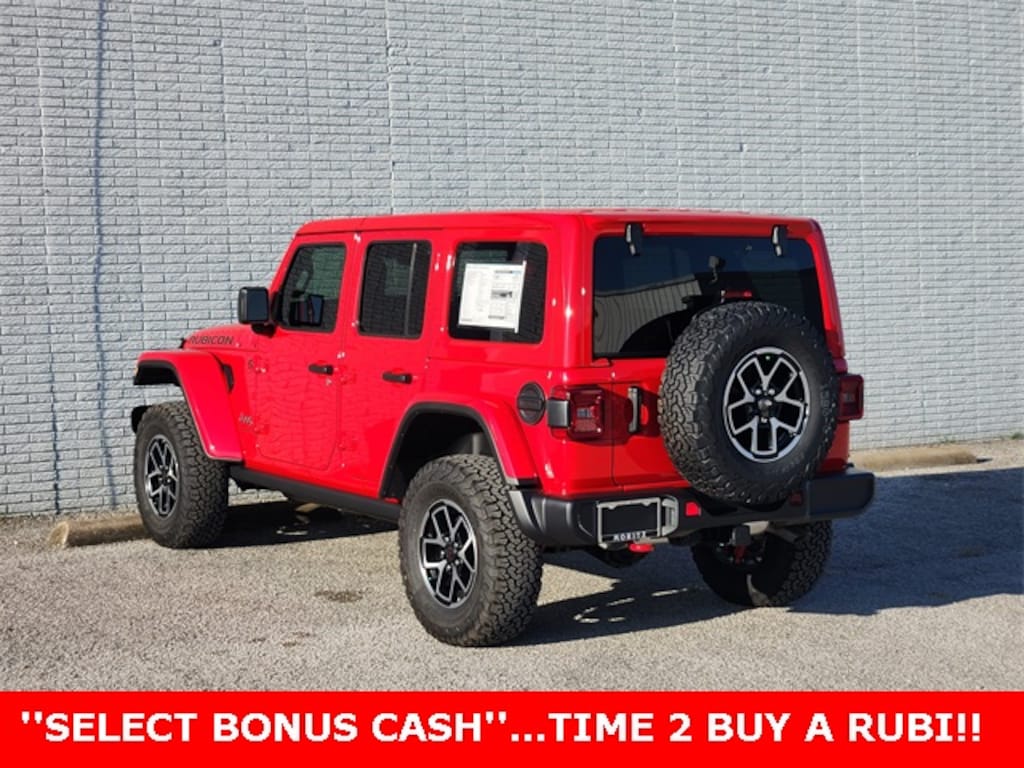 New 2025 Jeep Wrangler 4-DOOR RUBICON Sport Utility