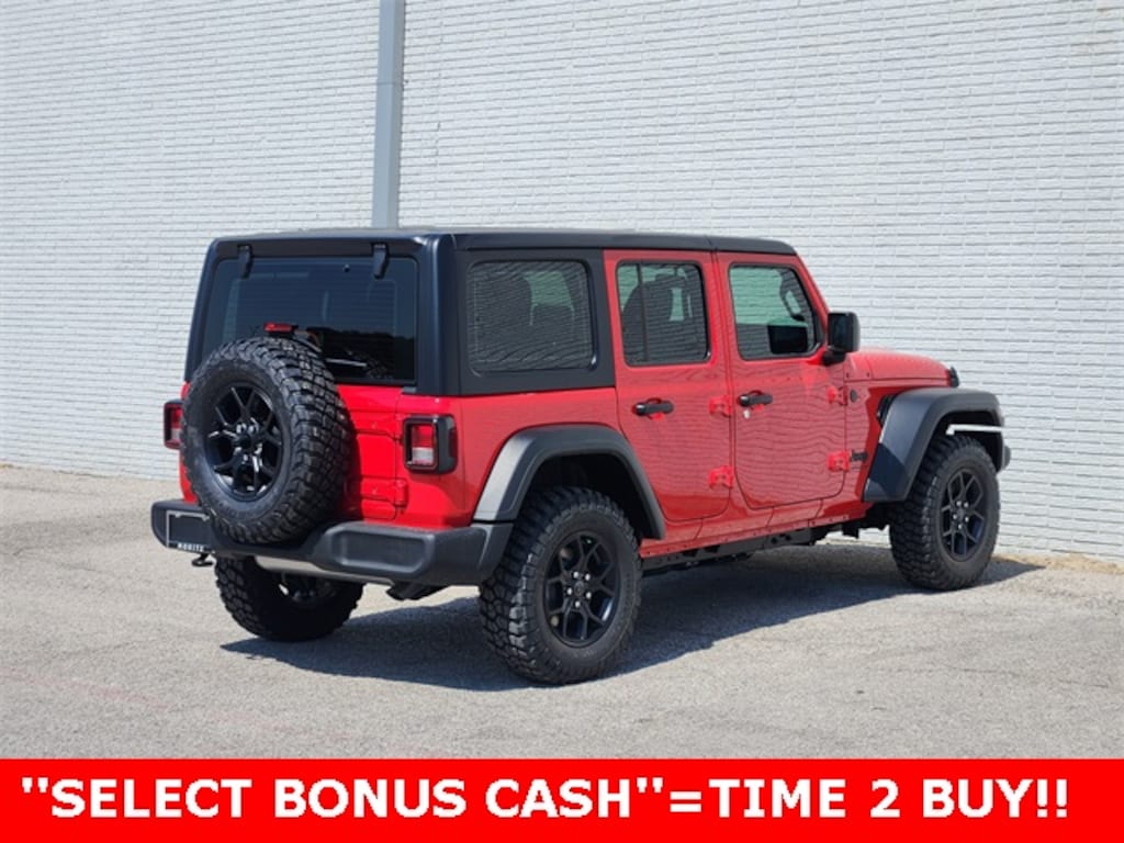 New 2025 Jeep Wrangler 4-DOOR SPORT Sport Utility