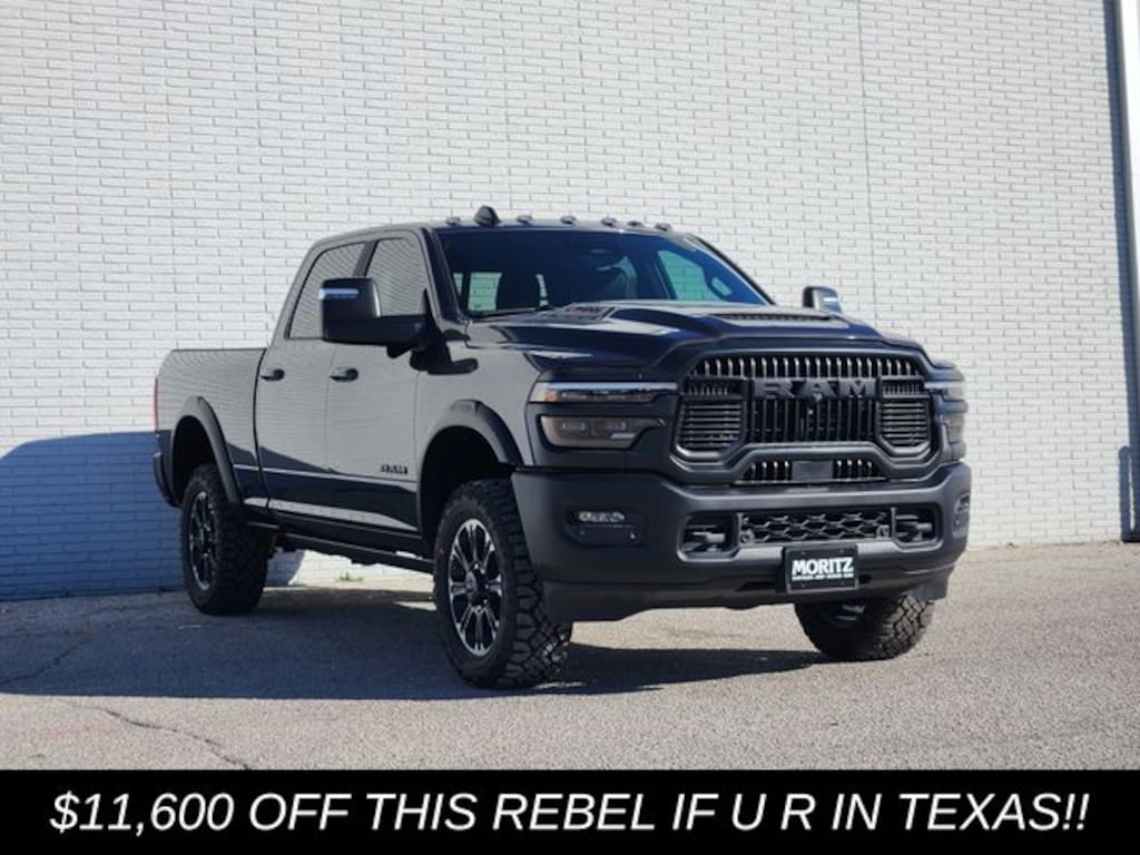 New 2026 Ram 2500 REBEL CREW CAB 4X4 6'4 BOX Pickup