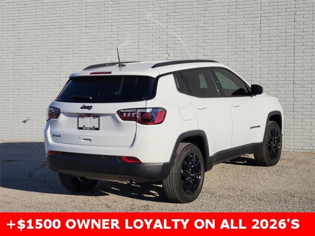 New 2026 Jeep Compass LATITUDE ALTITUDE 4X4 Sport Utility