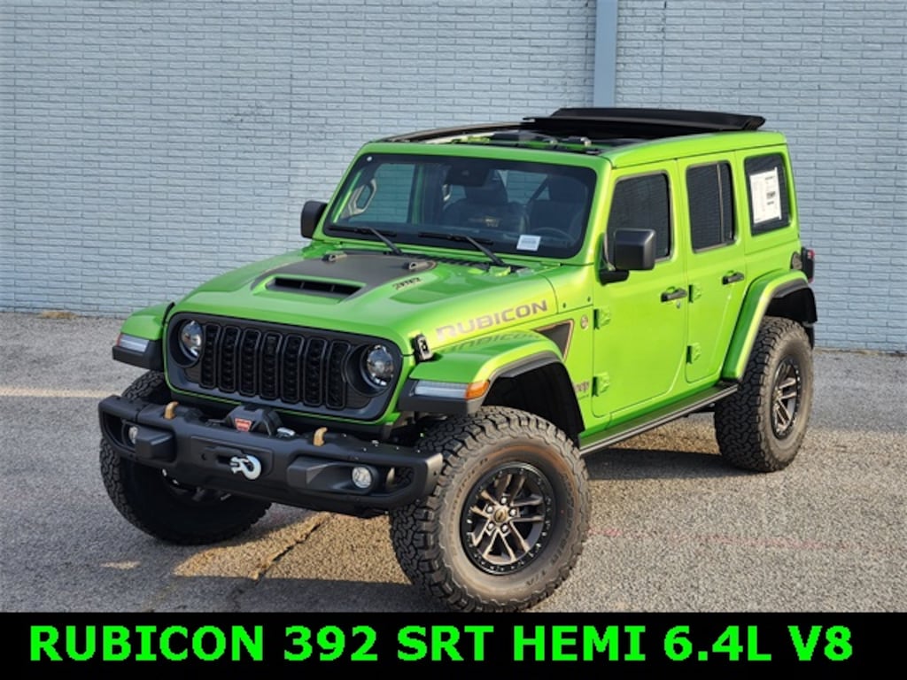 New 2025 Jeep Wrangler 4-DOOR RUBICON 392 Sport Utility
