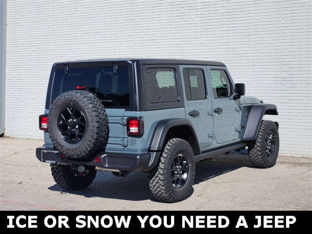 New 2026 Jeep Wrangler 4-DOOR WILLYS Sport Utility