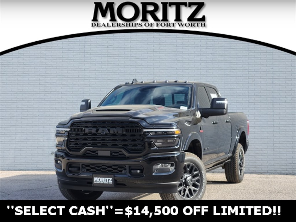New 2025 Ram 2500 LIMITED CREW CAB 4X4 6'4 BOX Pickup