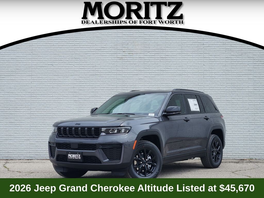 New 2026 Jeep Grand Cherokee LAREDO ALTITUDE 4X4 Sport Utility