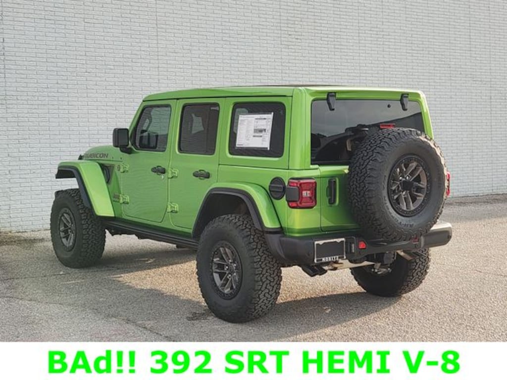 New 2025 Jeep Wrangler 4-DOOR RUBICON 392 Sport Utility