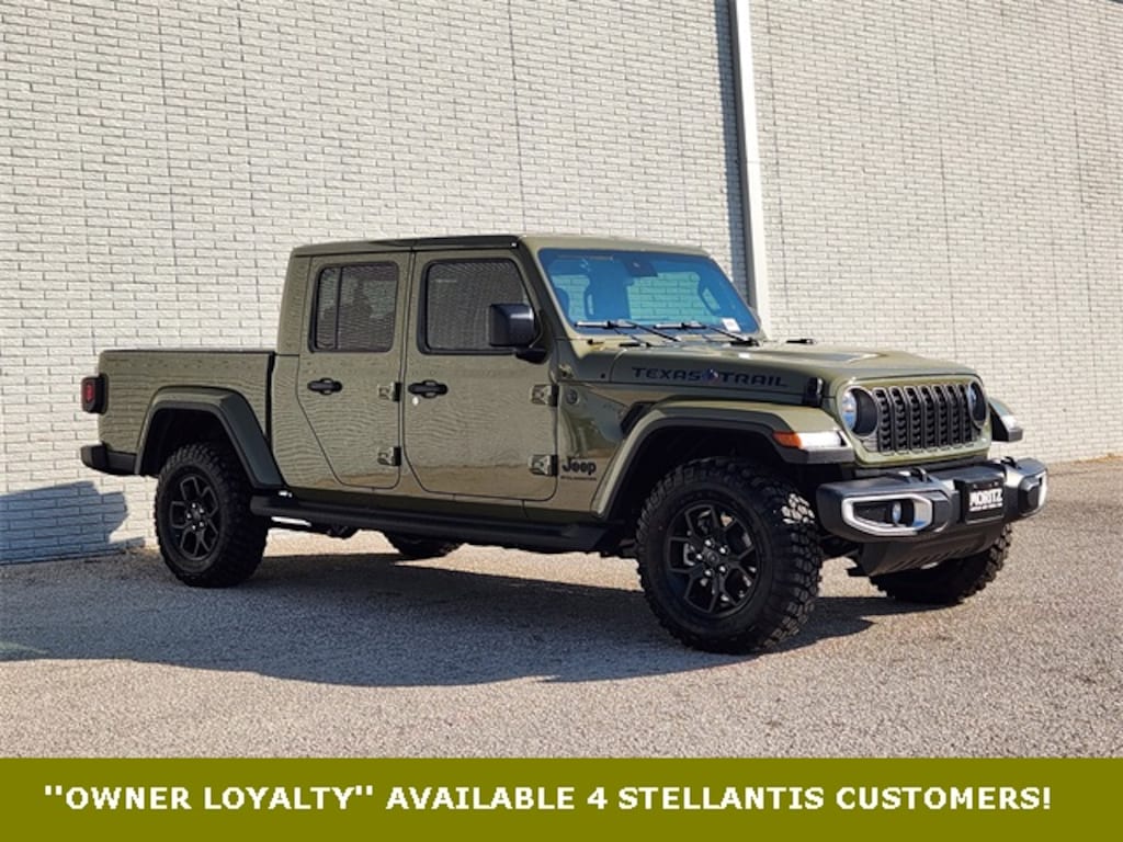 New 2025 Jeep Gladiator TEXAS TRAIL 4X4 Pickup