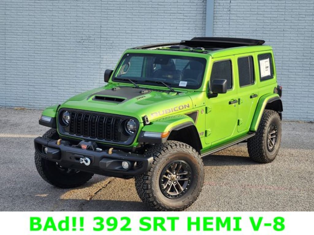 New 2025 Jeep Wrangler 4-DOOR RUBICON 392 Sport Utility
