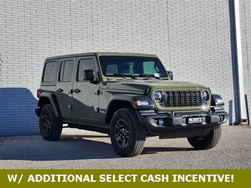 New 2026 Jeep Wrangler 4-DOOR SPORT Sport Utility
