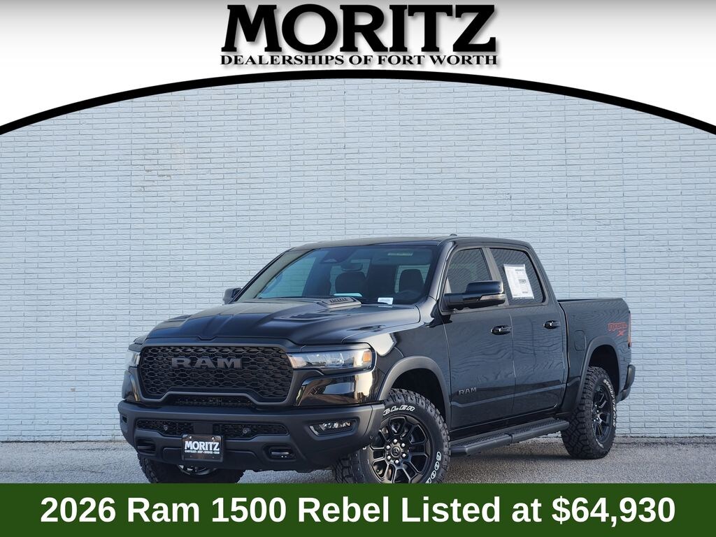 New 2026 Ram 1500 REBEL CREW CAB 4X4 5'7 BOX Pickup