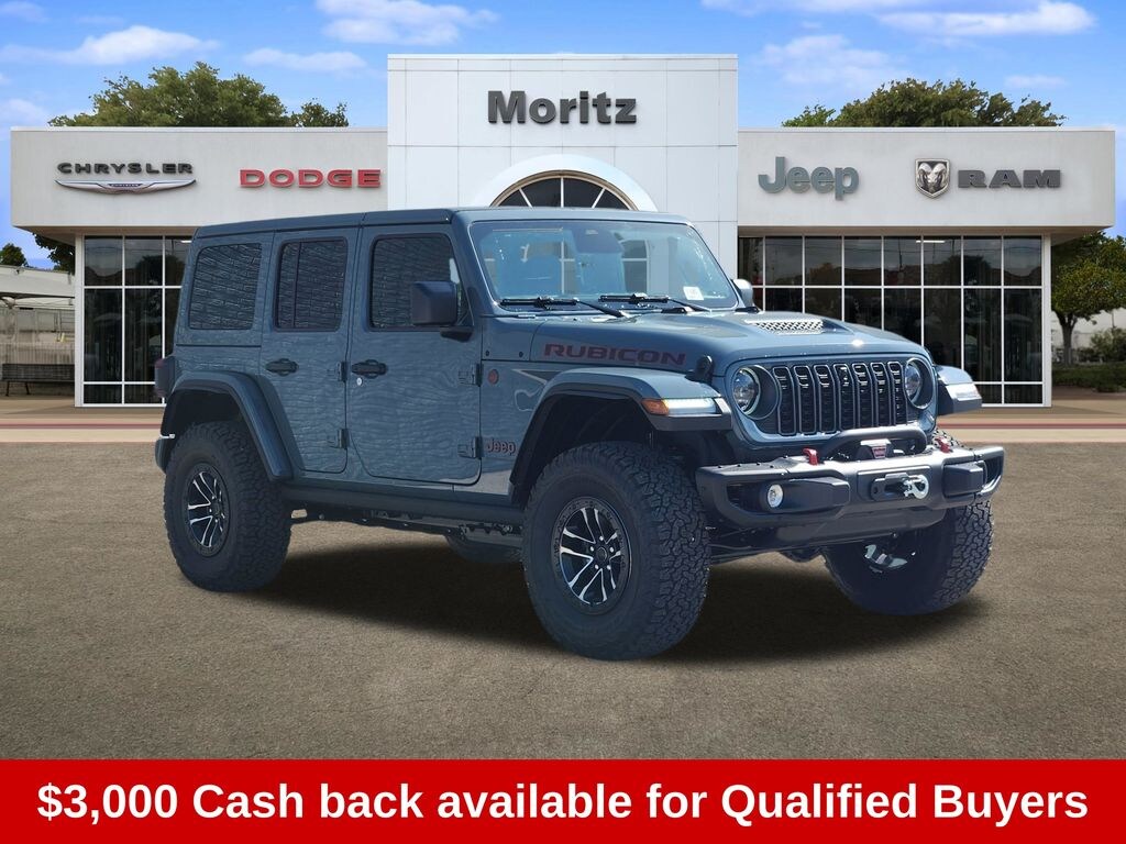 New 2026 Jeep Wrangler 4-DOOR RUBICON X Sport Utility