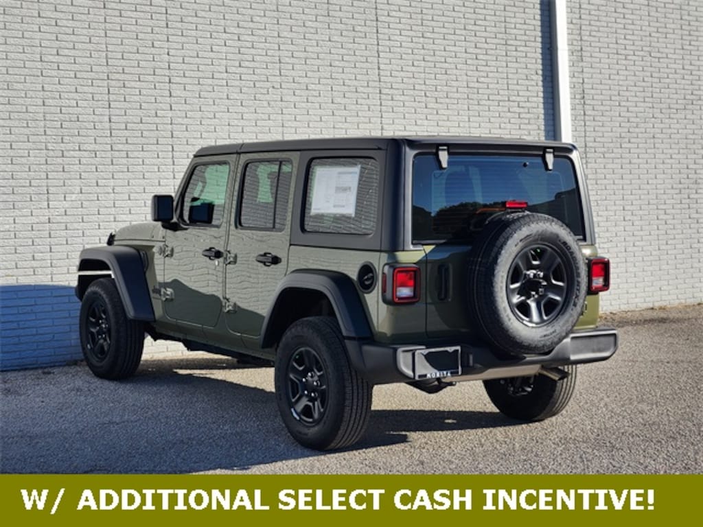 New 2026 Jeep Wrangler 4-DOOR SPORT Sport Utility