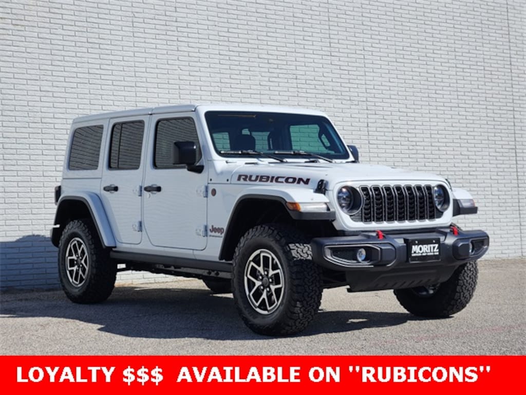 New 2025 Jeep Wrangler 4-DOOR RUBICON Sport Utility
