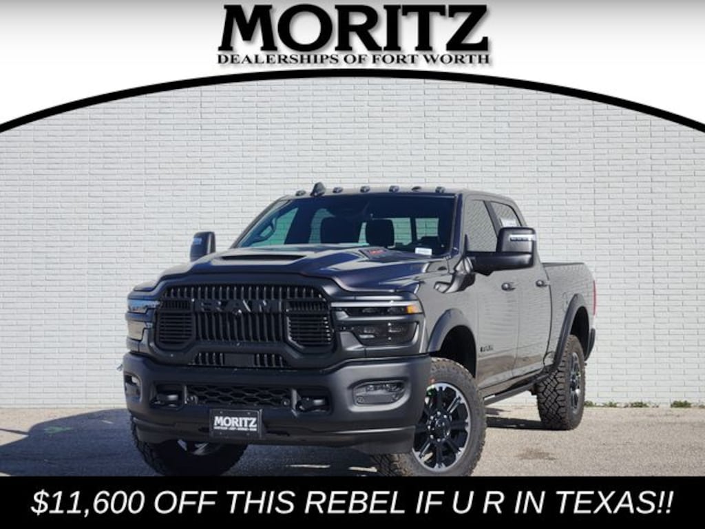 New 2026 Ram 2500 REBEL CREW CAB 4X4 6'4 BOX Pickup