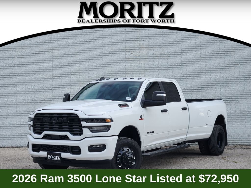New 2026 Ram 3500 LONE STAR CREW CAB 4X4 8' BOX Pickup