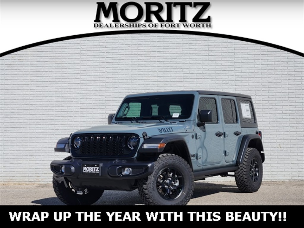 New 2026 Jeep Wrangler 4-DOOR WILLYS Sport Utility