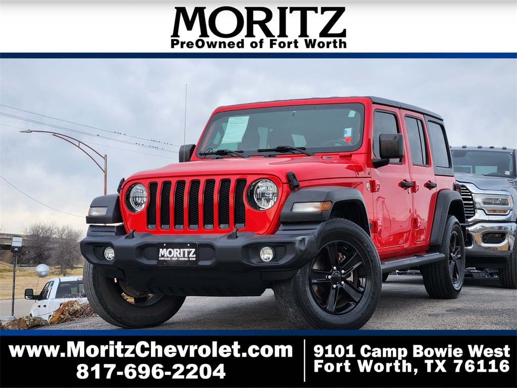 Used 2019 Jeep Wrangler Unlimited Sport 4x4 SUV