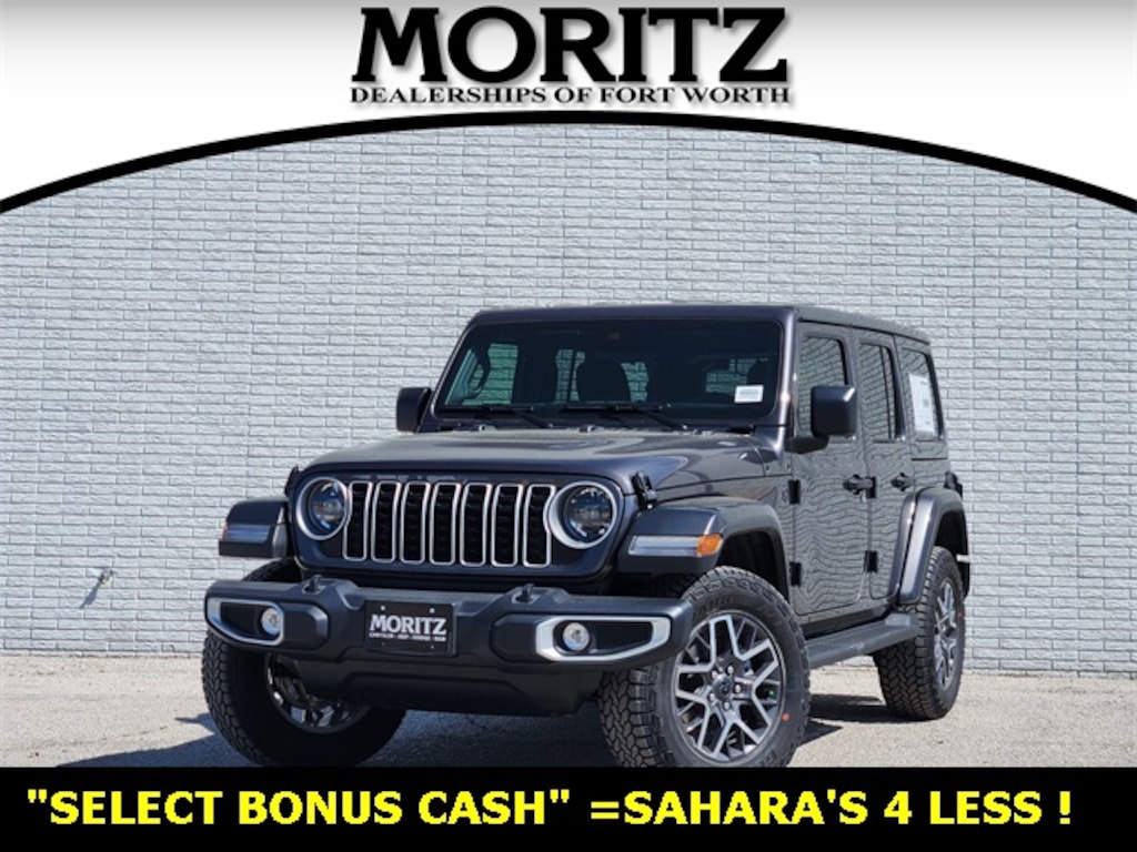 New 2025 Jeep Wrangler 4-DOOR SAHARA Sport Utility