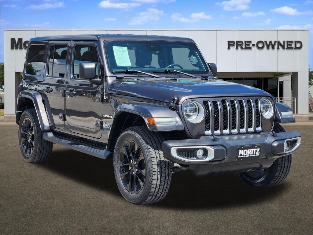 Used 2021 Jeep Wrangler 4xe Sahara SUV
