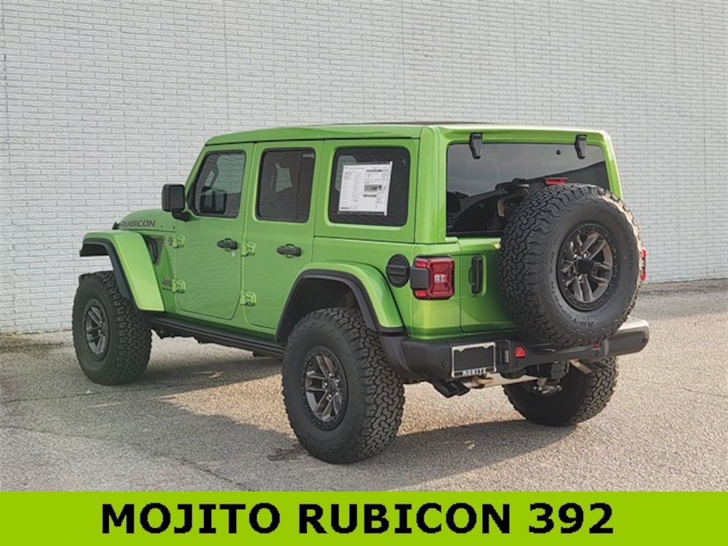 New 2025 Jeep Wrangler 4-DOOR RUBICON 392 Sport Utility