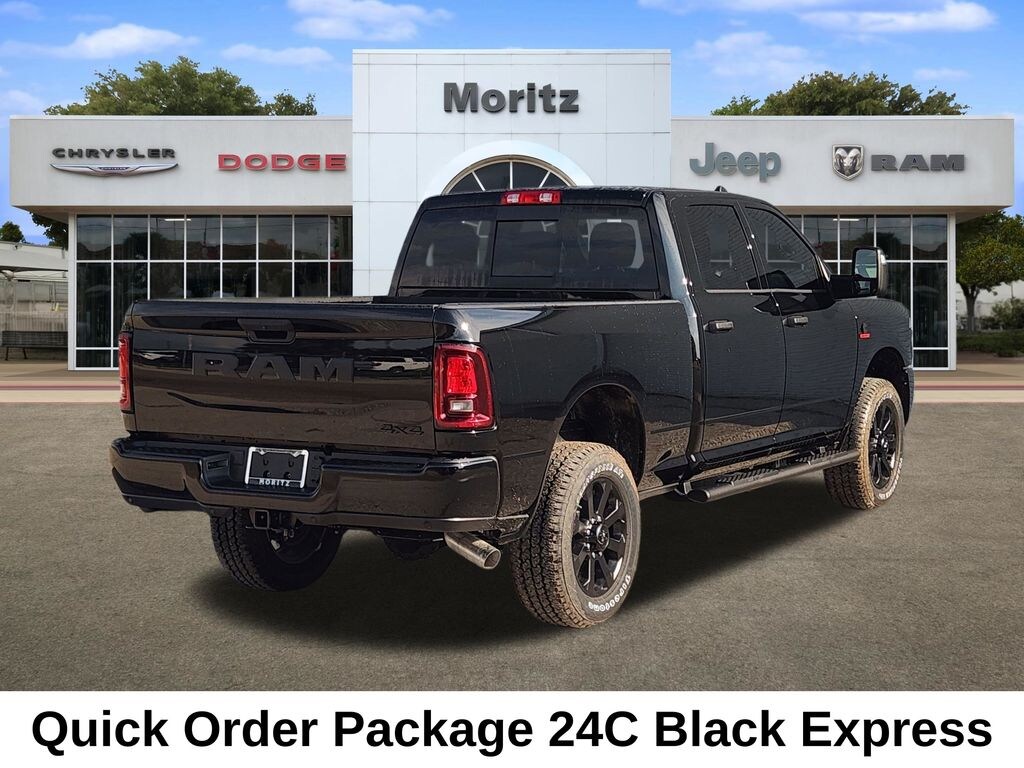 New 2026 Ram 2500 BLACK EXPRESS CREW CAB 4X4 6'4 BOX Pickup