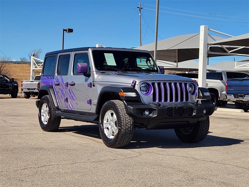 Used 2020 Jeep Wrangler Unlimited Sport SUV