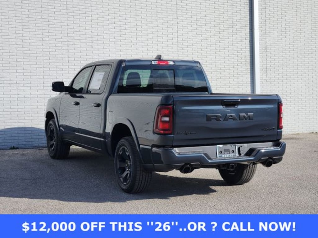 New 2026 Ram 1500 LONE STAR CREW CAB 4X4 5'7 BOX Pickup