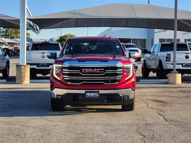 Used 2023 GMC Sierra 1500 SLT with VIN 3GTPHDED4PG141766 for sale in Fort Worth, TX