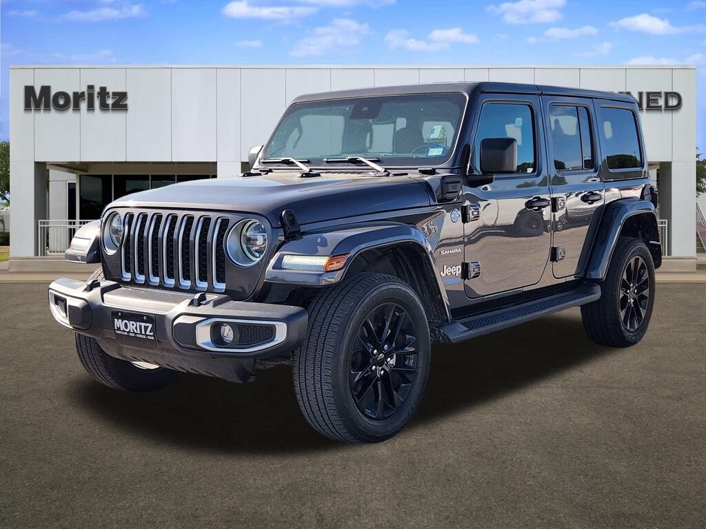 Used 2021 Jeep Wrangler 4xe Unlimited Sahara 4x4 SUV
