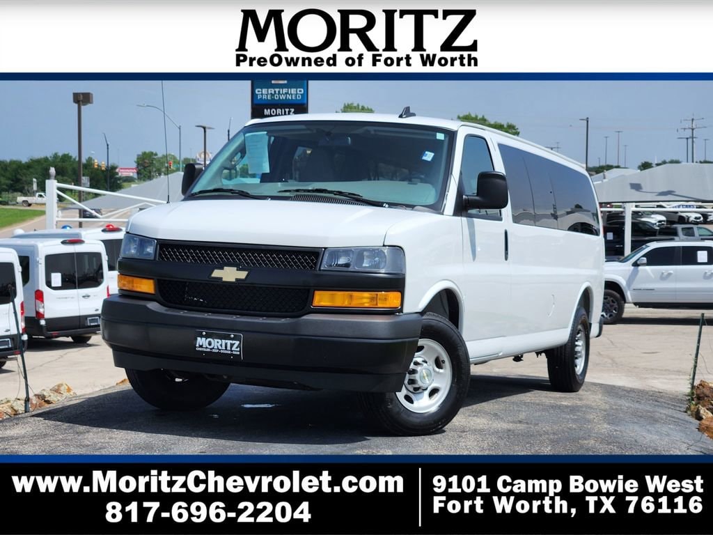 Used 2025 Chevrolet Express Passenger 1LS Van Extended Passenger Van