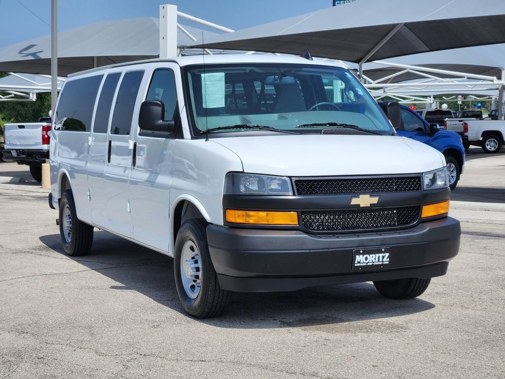 Used 2025 Chevrolet Express Passenger 1LS Van Extended Passenger Van