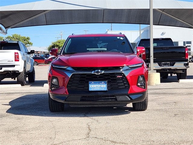 Certified 2021 Chevrolet Blazer RS with VIN 3GNKBERS9MS571612 for sale in Fort Worth, TX