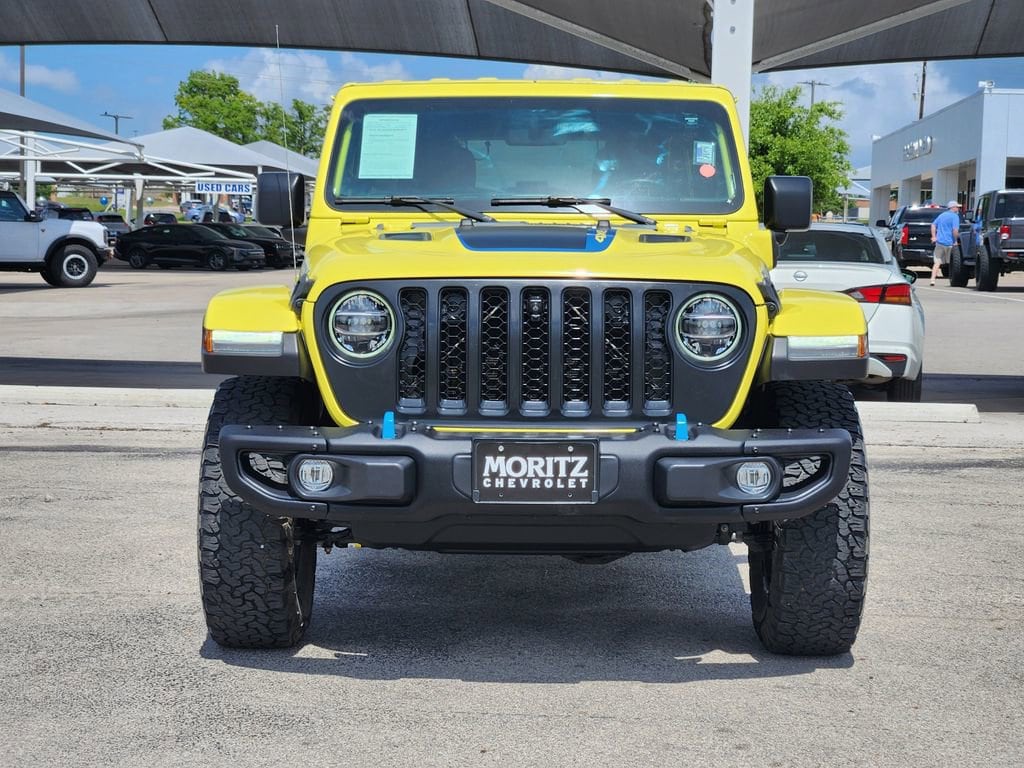 Used 2022 Jeep Wrangler Unlimited Rubicon 4XE with VIN 1C4JJXR66NW229644 for sale in Fort Worth, TX
