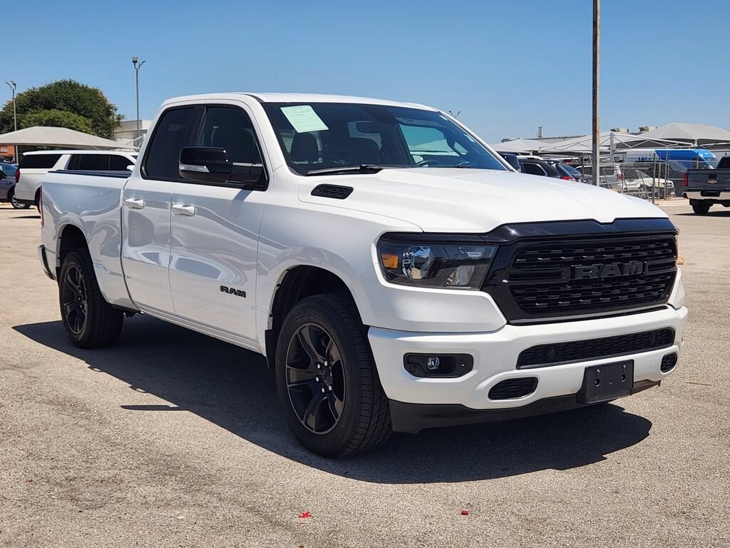 Used 2022 Ram 1500 Lone Star Quad Cab 4x4 64 Box Truck