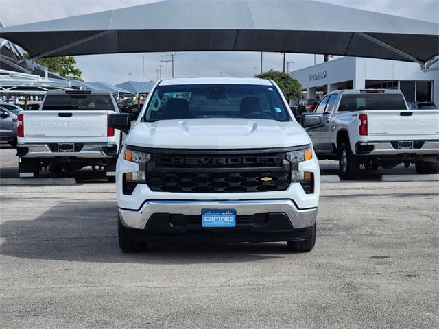 Certified 2023 Chevrolet Silverado 1500 Work Truck with VIN 3GCNAAED3PG312548 for sale in Fort Worth, TX