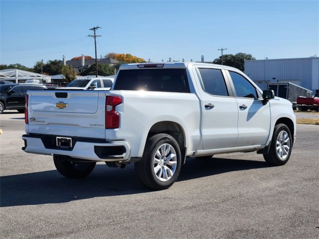 Used 2022 Chevrolet Silverado 1500 LTD Custom Truck Crew Cab